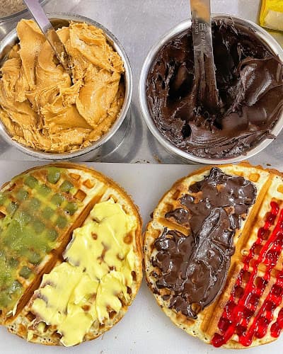 打call华夫 Waffle （Masih Kopitiam Waffle)