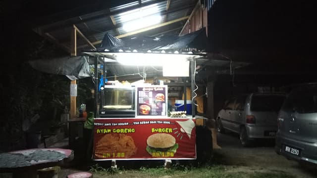 Burger Leleh Guar Kepayang
