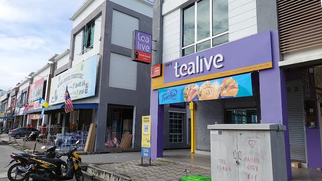 Tealive & Bask Bear Tasek Gelugor